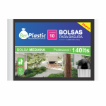 Bolsa de Basura N 140 Lts x 1.5 mic x 10 und x Pqt // Becplastic