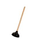 Desatorador de Baño Wc Chupon con Mango de Madera x Und // Beccare