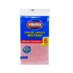 Paño yes antibacterial multiuso x 6 und pqt // Virutex