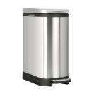 Tacho Acero Inoxidable Con Pedal 10 Litros x Und // Ofittec